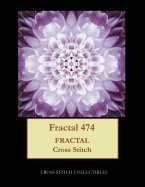 Fractal 474: Fractal cross stitch pattern