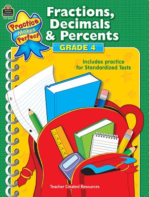 Fractions, Decimals & Percents Grade 4 - Smith, Robert W