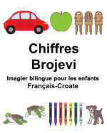 Franais-Croate Chiffres/Brojevi Imagier bilingue pour les enfants