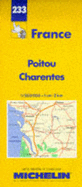 France Regional Poitou-Charentes-Michelin Map #233