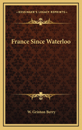 France Since Waterloo