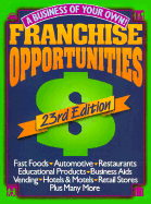 Franchise Opportunities: A Business of Your Own