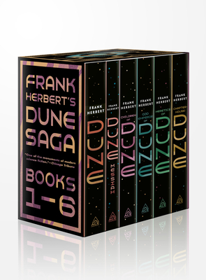 Frank Herbert's Dune Saga 6-Book Boxed Set: Dune, Dune Messiah, Children of Dune, God Emperor of Dune, Heretics of Dune, and Chapterhouse: Dune - Herbert, Frank