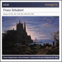 Franz Schubert: Masses D. 105, 167, 324 - Albin Lenzer (alto); Alexander Nader (soprano); Arno Hartmann (organ); Bela Fischer (alto); Benjamin Schmidinger (soprano);...