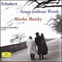 Franz Schubert: Songs Without Words - Daria Hovora (piano); Mischa Maisky (cello)