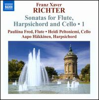 Franz Xaver Richter: Sonatas for Flute, Harpsichord and Cello, Vol. 1 - Aapo Hkkinen (harpsichord); Heidi Peltoniemi (cello); Pauliina Fred (flute)
