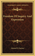 Freedom of Inquiry and Expression