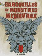 French Edition of Gargoyles and Medieval Monsters Coloring Book