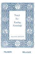 French for Reading Knowledge - Palmeri, Joseph (Preface by), and Milligan, E E (Preface by)