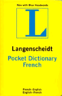 French Langenscheidt Pocket Dictionary