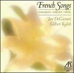 French Sons by Chausson, Debussy & Ravel - Gilbert Kalish (piano); Jan DeGaetani (mezzo-soprano)