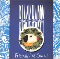 Friendly Dog Salad - Black Happy