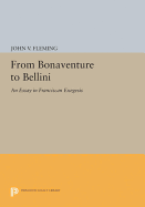 From Bonaventure to Bellini: An Essay in Franciscan Exegesis