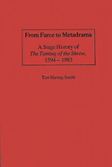 From Farce to Metadrama: A Stage History of the Taming of the Shrew, 1594-1983