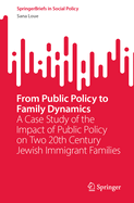 From Public Policy to Family Dynamics: A Case Study of the Impact of Public Policy on Two 20th Century Jewish Immigrant Families