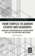 From Temples to Garden Estates and Academies: Landscape Transformation of Suzhou During the 13th-16th Centuries and Beyond