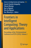 Frontiers in Intelligent Computing: Theory and Applications: Proceedings of the 7th International Conference on Ficta (2018), Volume 1