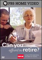 Frontline: Can You Afford to Retire? - Rick Young
