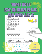 Fun and Challenging Word Scramble Riddles Vol2 Word Scramble Book for Adults: Jumble Word Game