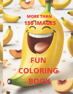 Fun Coloring Book: Flowers and Animals Coloring Book