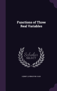 Functions of Three Real Variables