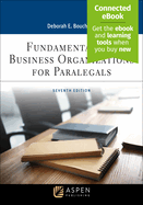 Fundamentals of Business Organizations for Paralegals: [Connected Ebook]