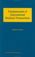 Fundamentals of International Business Transactions