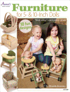 Furniture for 5" and 10" Dolls: Made Using 7-Count Plastic Canvas