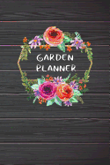 Garden Planner: harvest journal, garden lovers gift, flower diary kids, women, girl, lined notebook to write in garden, flower, plant observation notes