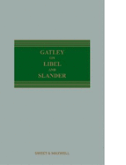 Gatley on Libel and Slander
