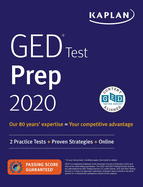 GED Test Prep 2020: 2 Practice Tests + Proven Strategies + Online