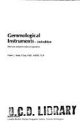 Gemmological instruments their use and principles of operation