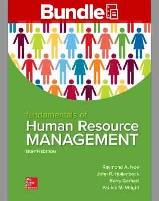 Gen Combo LL Fundamentals of Human Resource Management; Connect Access Card - Noe, Raymond Andrew