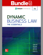 Gen Combo Looseleaf Dynamic Business Law: The Essentials; Connect Access Card