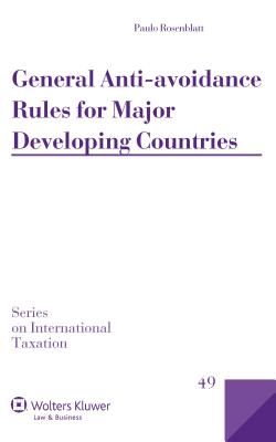 General Anti-avoidance Rules for Major Developing Countries - Rosenblatt, Paulo