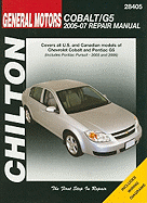 General Motors Chevrolte Cobalt & Pontiac G5 2005-07 Repair Manual