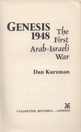 Genesis 1948: The First Arab-Israeli War