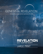 Genesis to Revelation: Revelation Participant Book: A Comprehensive Verse-By-Verse Exploration of the Bible