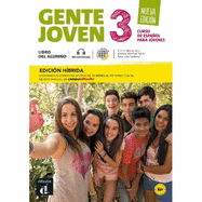 Gente joven 3 - Ed. hibrida - Libro del alumno + audio MP3. Nueva edicion. A2