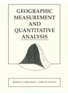 Geographic Measurement & Quantitative Analysis