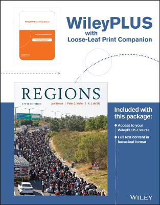 Geography: Realms, Regions, and Concepts, 17e Wileyplus Learning Space Registration Card + Loose-Leaf Print Companion - Nijman, Jan, and Muller, Peter O, and de Blij, Harm J