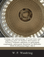 Geology and paleontology of Canal Zone and adjoining parts of Panama; Description of Tertiary mollusks additions to gastropods, scaphopods, pelecypods Nuculidae to Malleidae: USGS Professional Paper 306-E - Woodring, W P