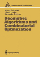 Geometric Algorithms and Combinatorial Optimization