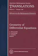 Geometry of Differential Equations