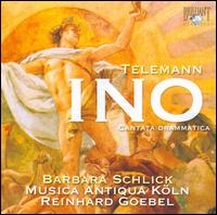 Georg Philipp Telemann: Ino - Barbara Schlick (soprano); Musica Antiqua Kln; Reinhard Goebel (conductor)
