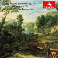 Georg Philipp Telemann: Quadri - Christopher Krueger (baroque flute)