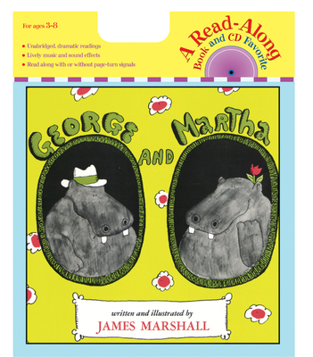 George and Martha Book & CD - Marshall, James