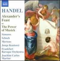 George Frideric Handel: Alexander's Feast - Gerlinde Smann (soprano); Klaus Mertens (bass); Knut Schoch (tenor); Junge Kantorei (choir, chorus);...