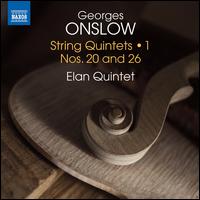 Georges Onslow: String Quintets, Vol. 1 - Nos. 20 and 26 - Elan Quintet