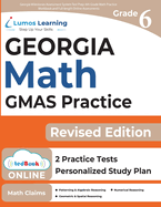 Georgia Milestones Assessment System Test Prep: 6th Grade Math Practice Workbook and Full-length Online Assessments: GMAS Study Guide